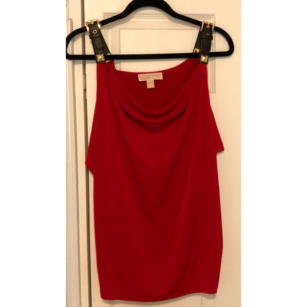 Red Blouse- Michael Kors